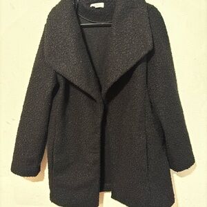 LOFT Black Teddy Jacket
